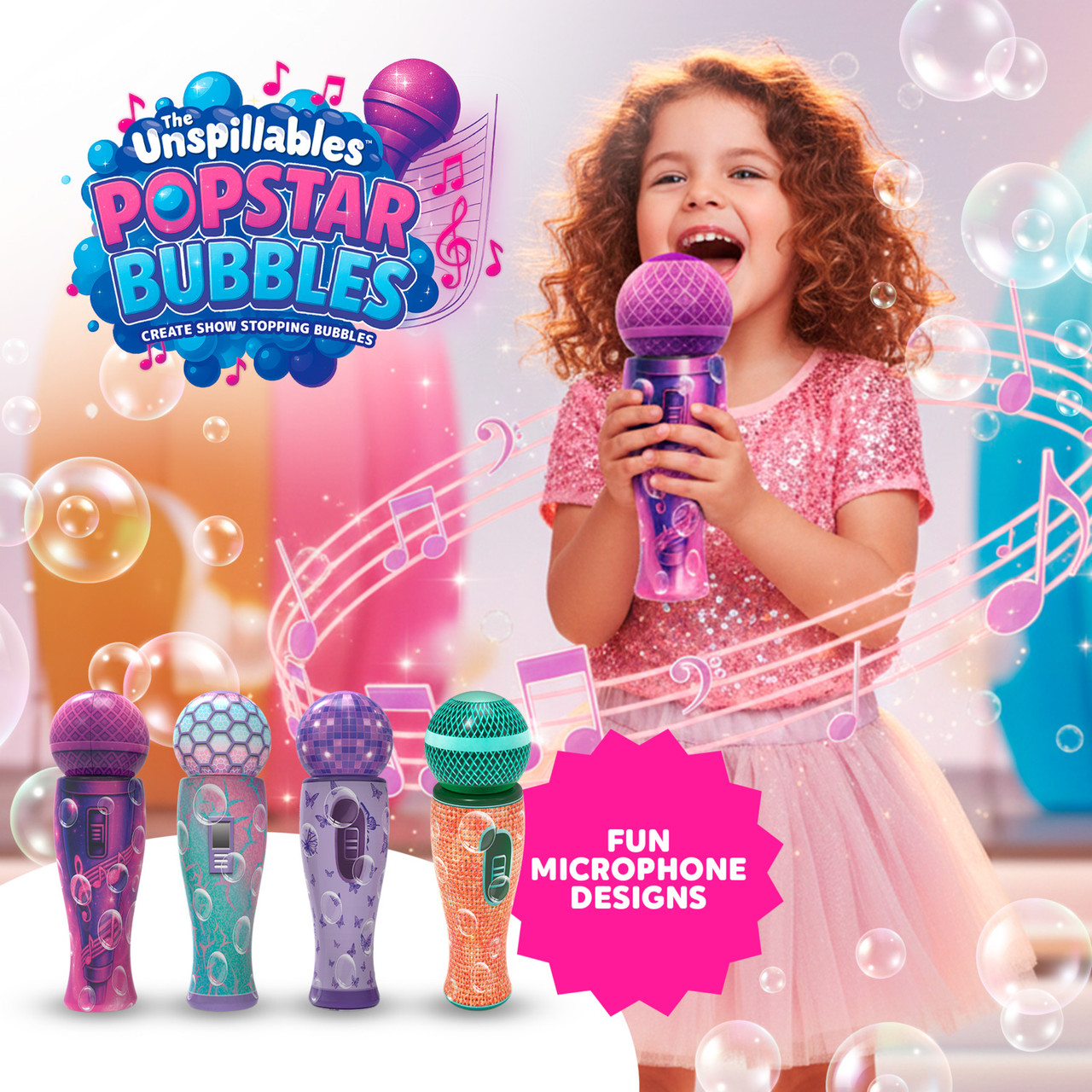 The Unspillables Pop Star Bubbles PDQ 1