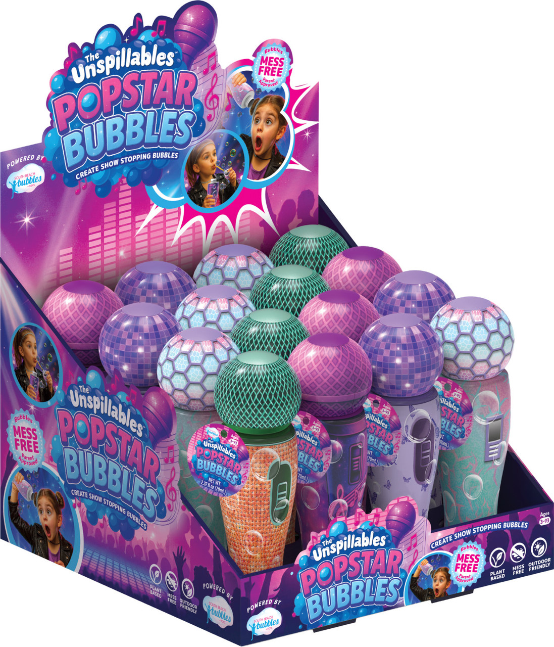 The Unspillables Pop Star Bubbles PDQ 2