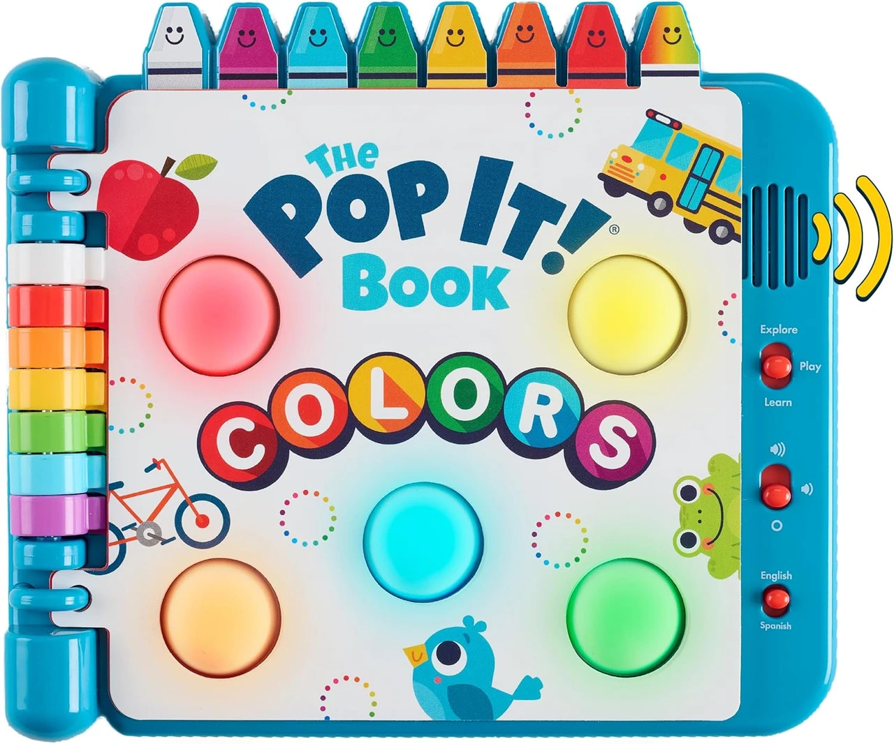 Pop It Book Colors