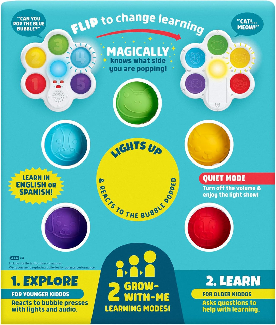 Pop And Learn Interactive Game