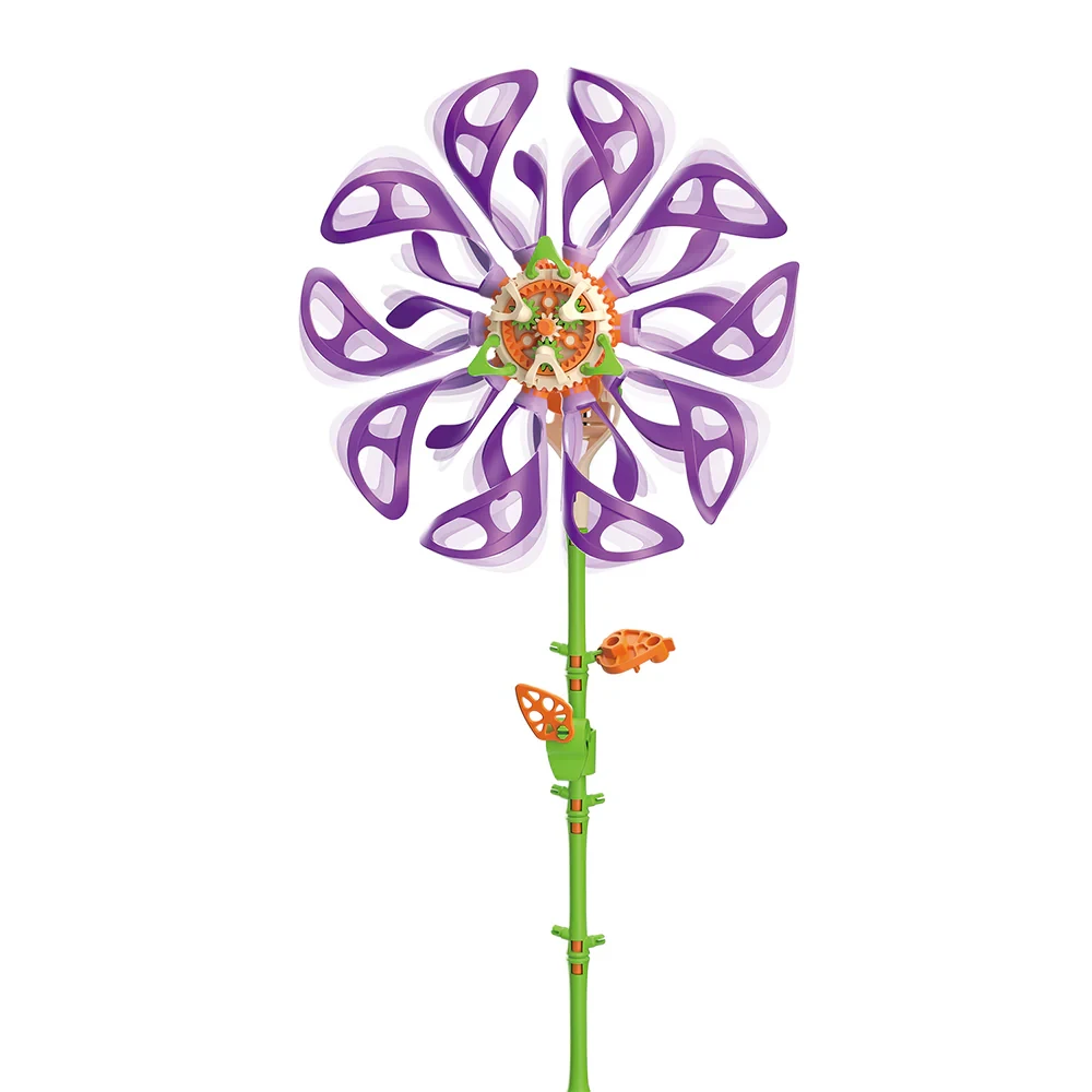 Purple Majestic Solar Flower