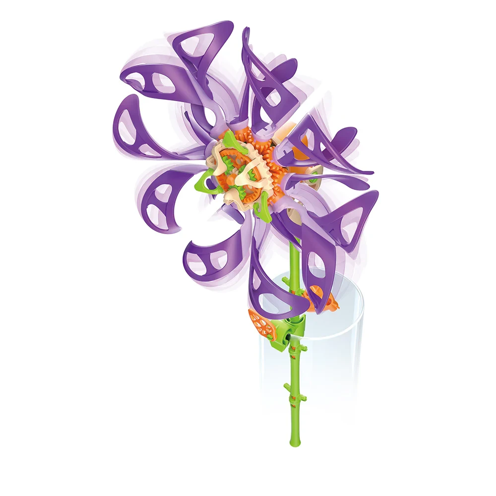 Purple Majestic Solar Flower