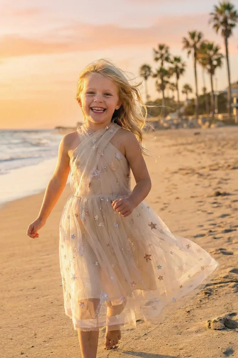 Silver And Gold Eras Dress Size 5-6