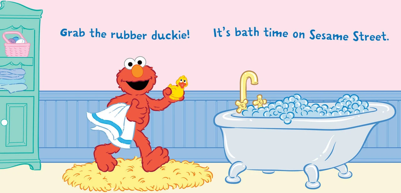 Indestructibles (The Original): Sesame Street: Let's Take a Bath!: Chew Proof · Rip Proof · Nontoxic · 100% Washable (Book for Babies, Newborn Books, Safe to Chew) 3
