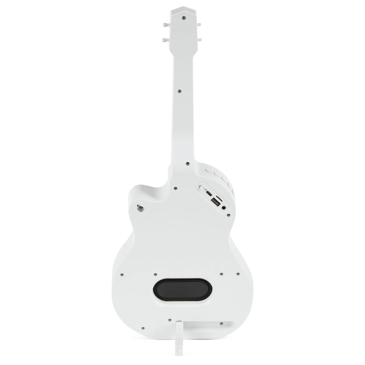 Guitar Led Bluetooth Speaker With Wireless Karaoke Microphone