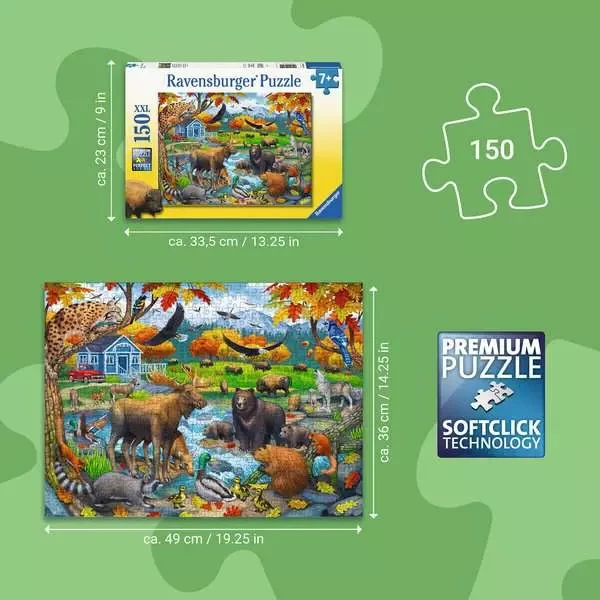 Wildlife Gathering 150 Piece