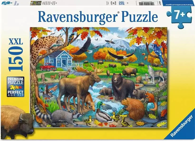 Wildlife Gathering 150 Piece