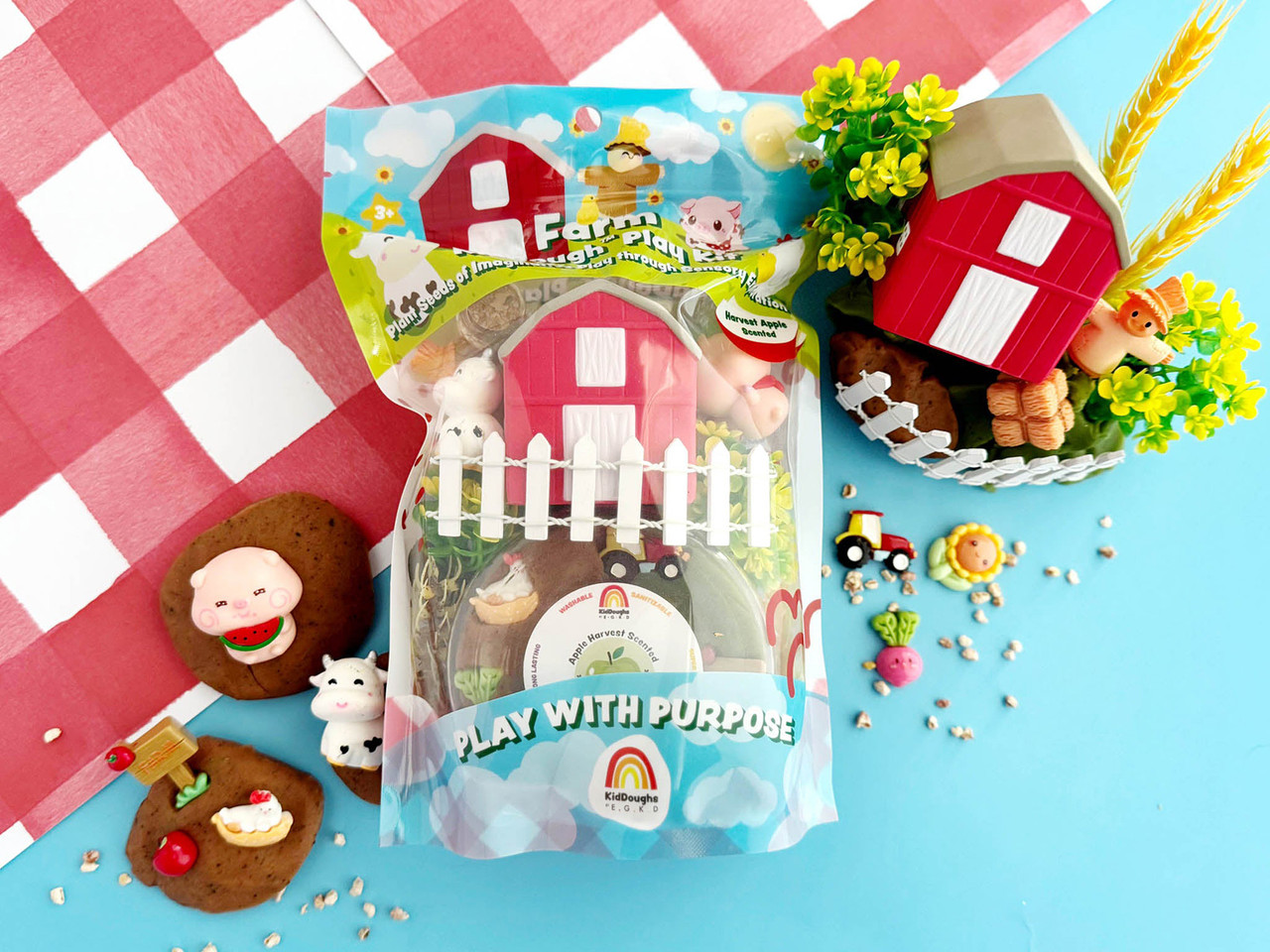 Farm KidDough Play Kit 1