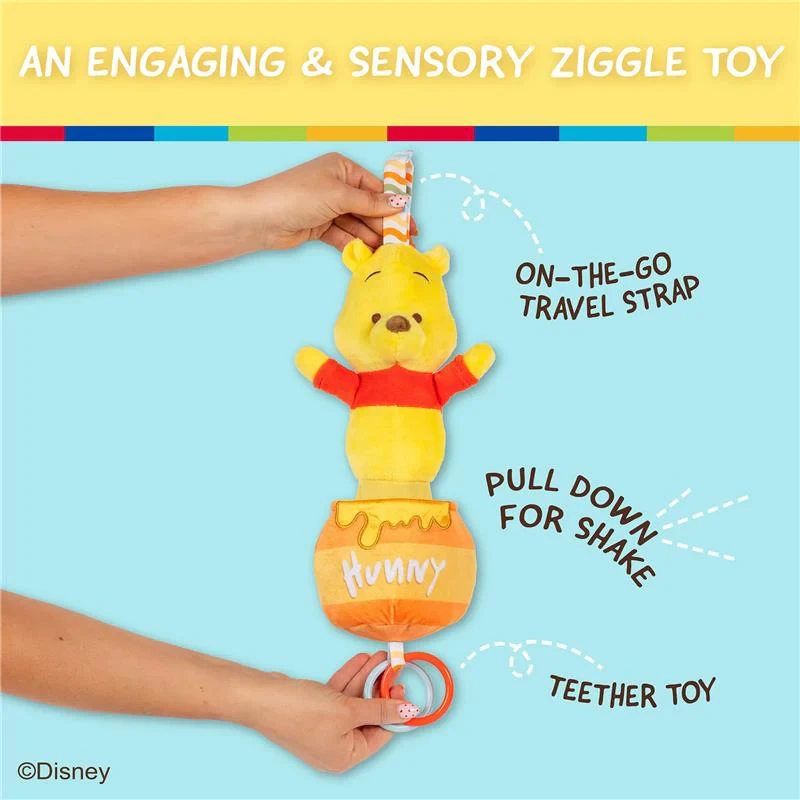 Winnie The Pooh Pull Down Ziggle Toy