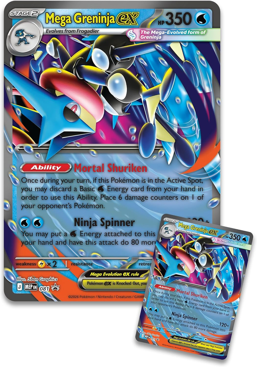 Pokemon Mega Greninja Ex Premium Collection