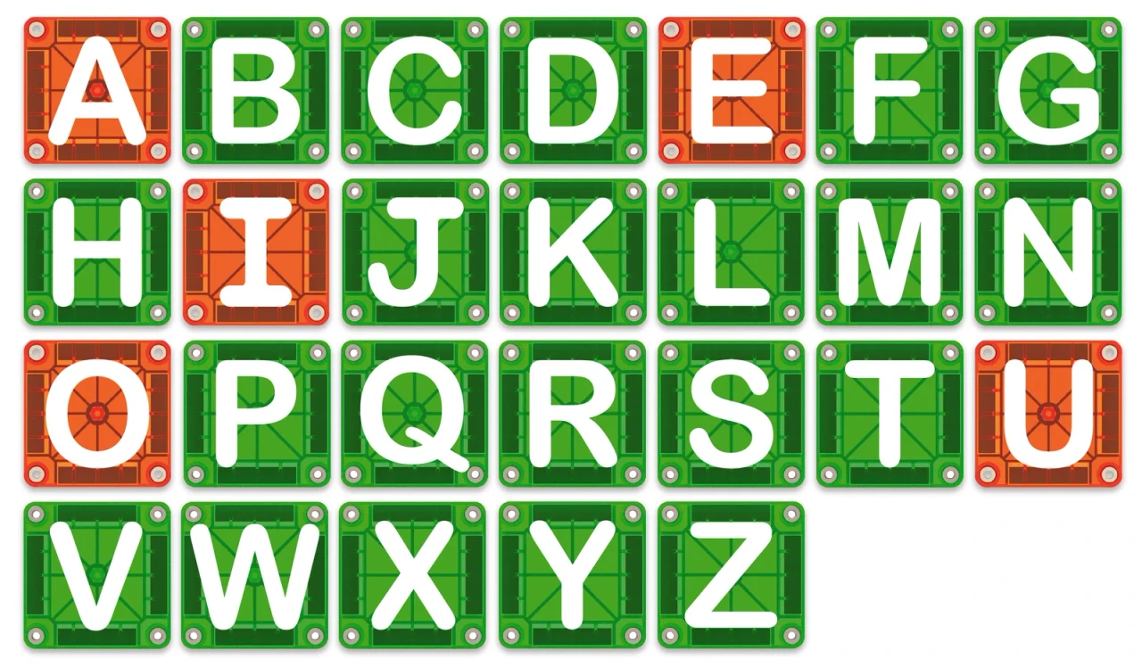 Micro Mags Learn Letters
