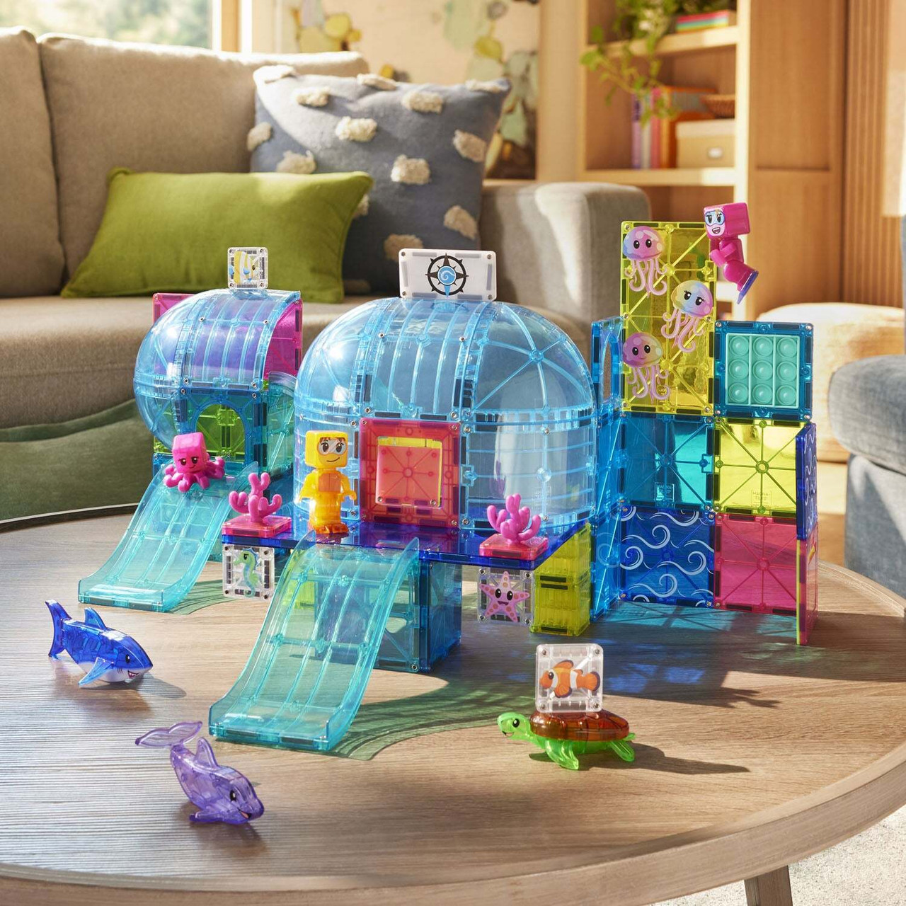 MAGNA-TILES Undersea Adventure 58-Piece Set 3