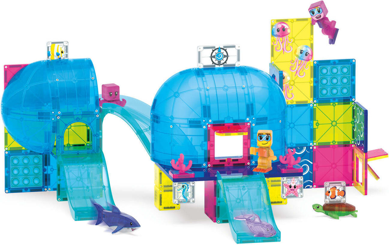 MAGNA-TILES Undersea Adventure 58-Piece Set 4
