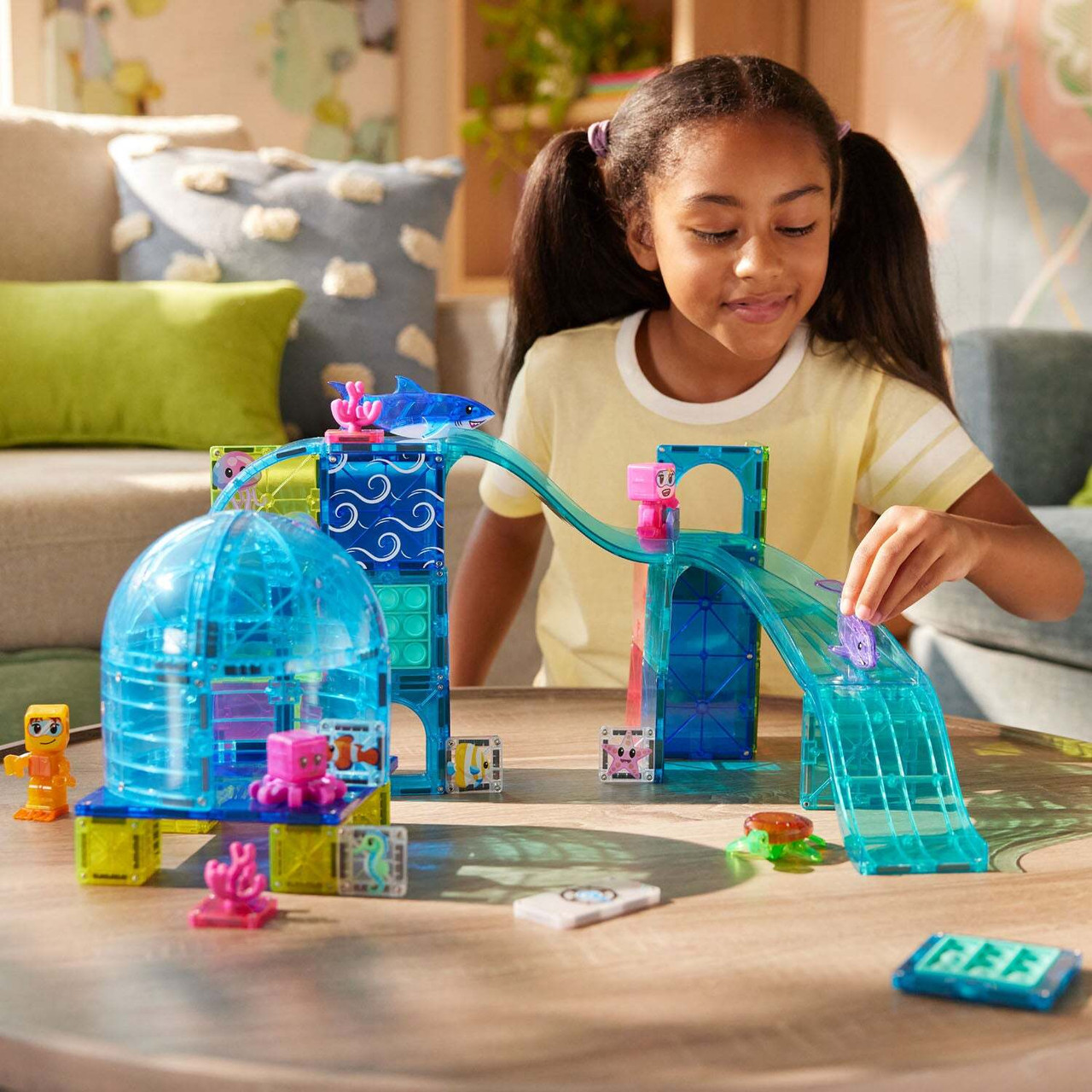 MAGNA-TILES Undersea Adventure 58-Piece Set 5