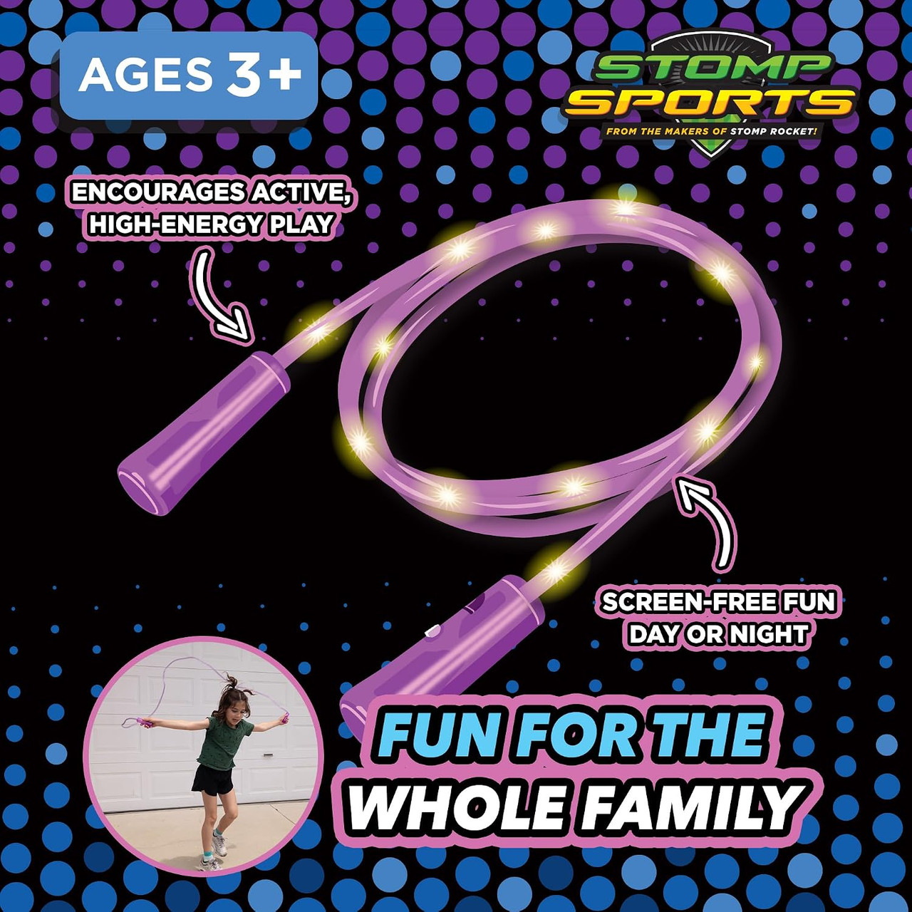 Hop N Glow Light Up Jump Rope