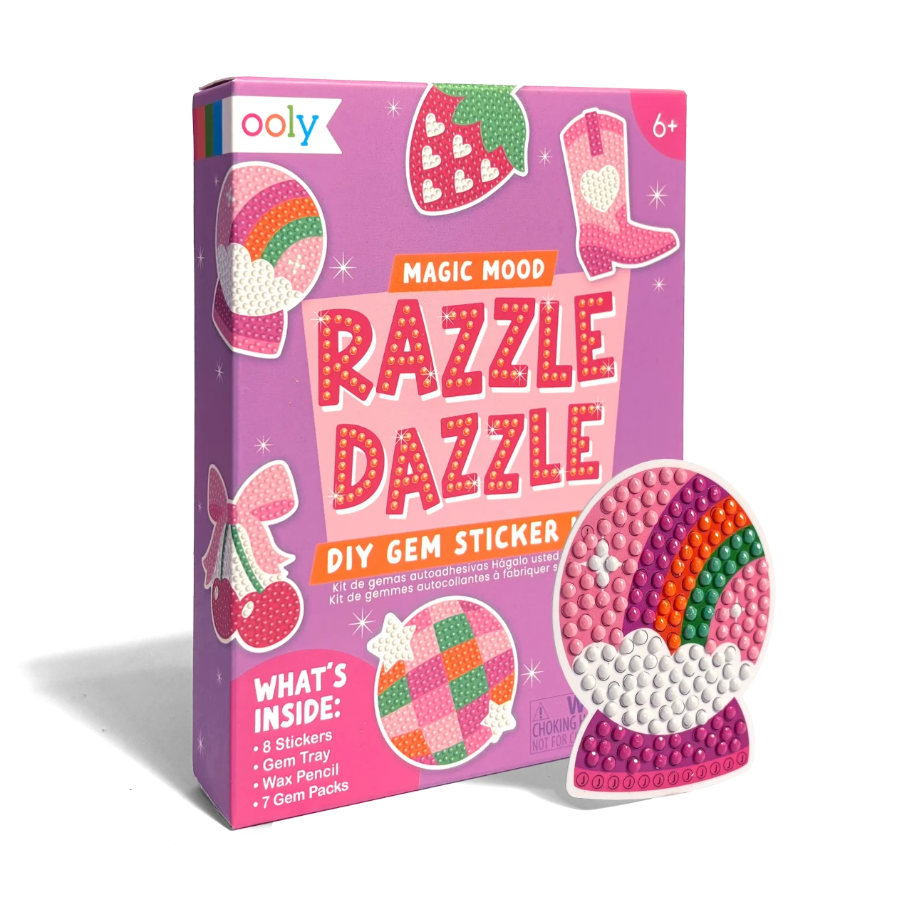 Mini Razzle Dazzle Diy Gem Sticker Kit