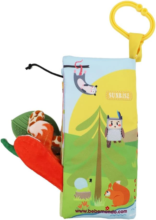 Jungle Tails Crinkle Cloth Book
