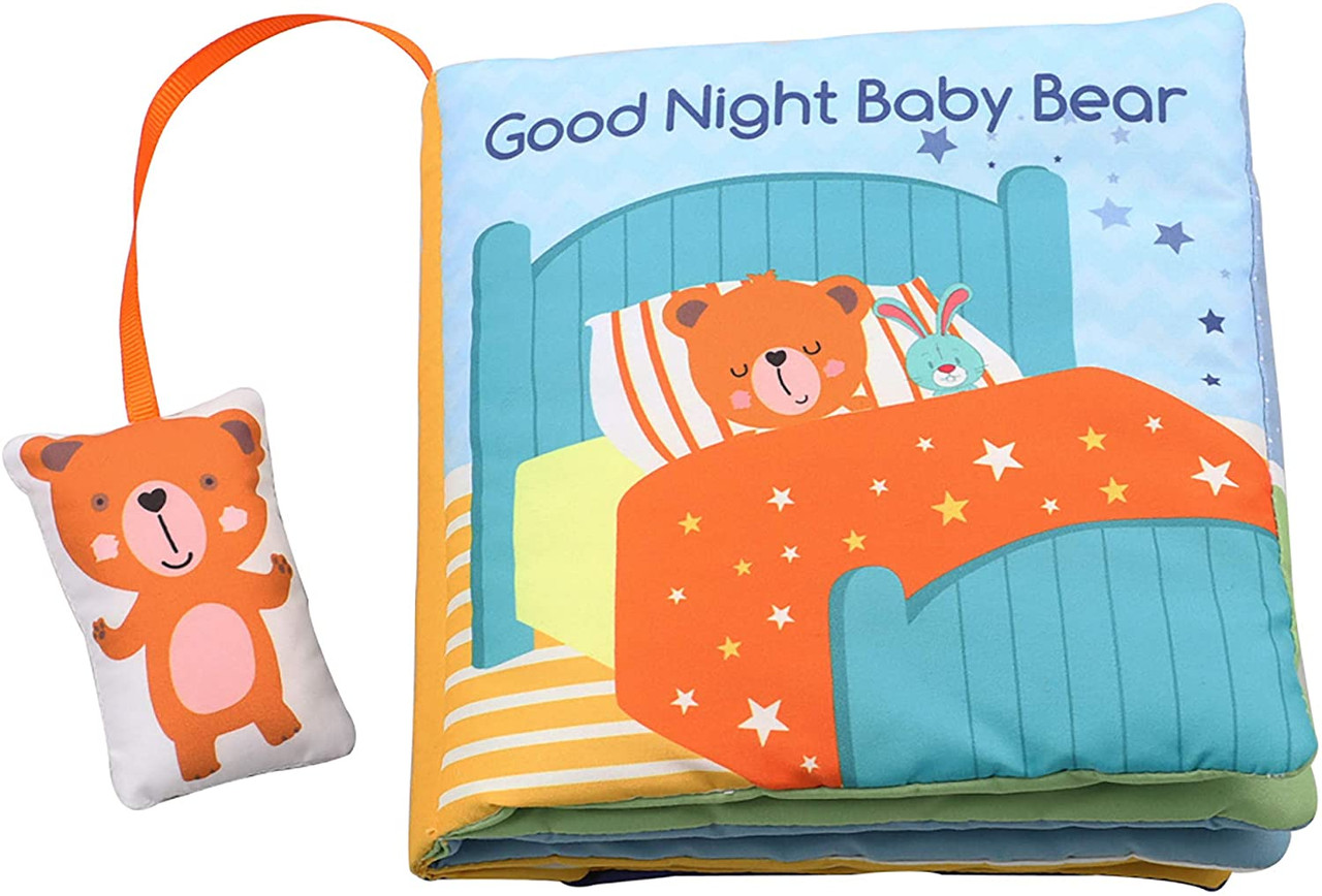Teddy Bear Goodnight Cloth Book