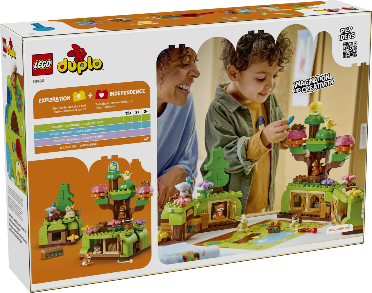 LEGO® DUPLO® Discovery Forest with Wild Animals 2