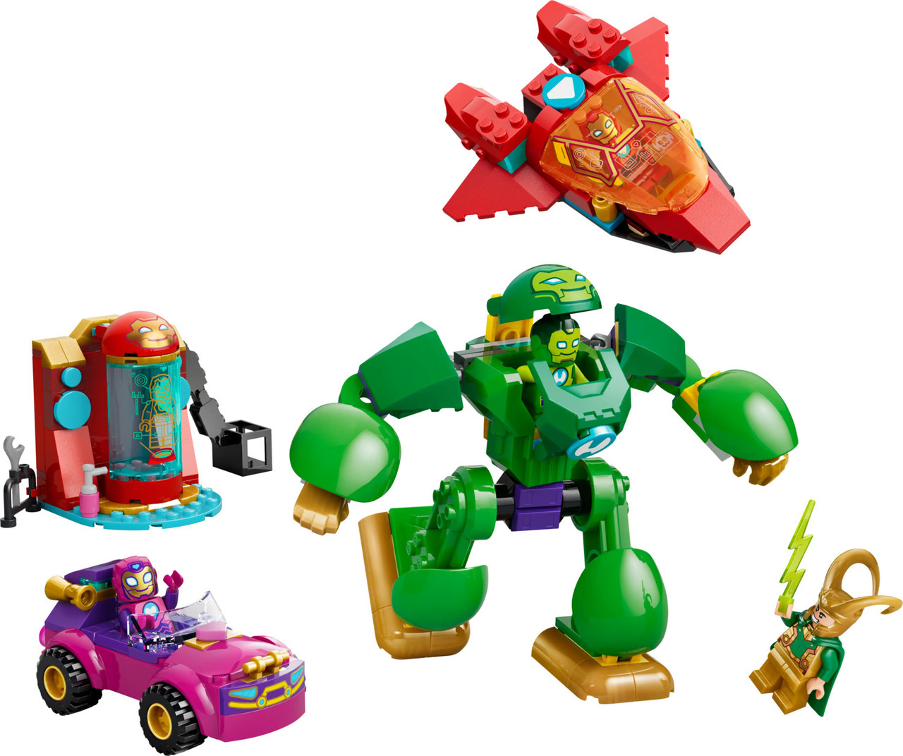 LEGO® ǀ Marvel Iron Man and His Awesome Friends Loki vs. Team Iron Man 3