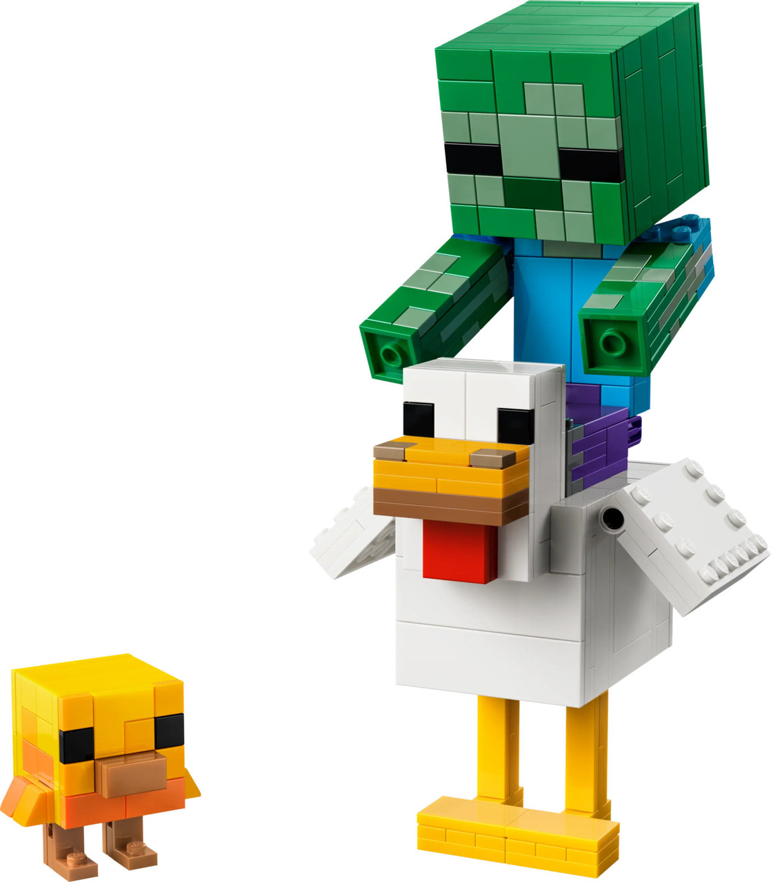 LEGO® Minecraft® Chicken Jockey 3