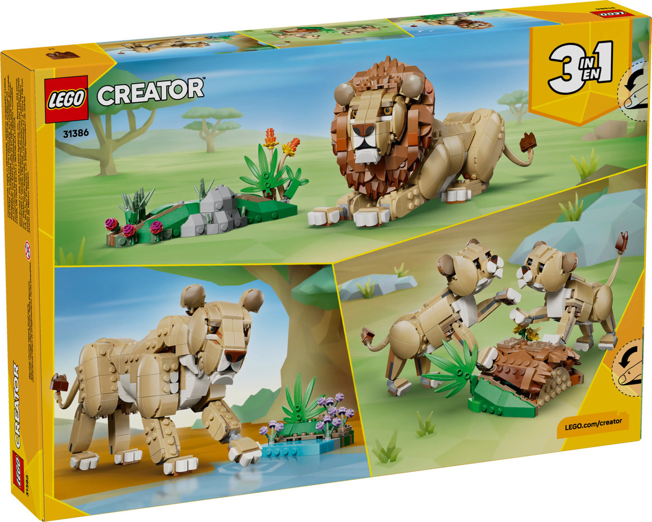LEGO® Creator Wild Animals: Majestic Lion 2