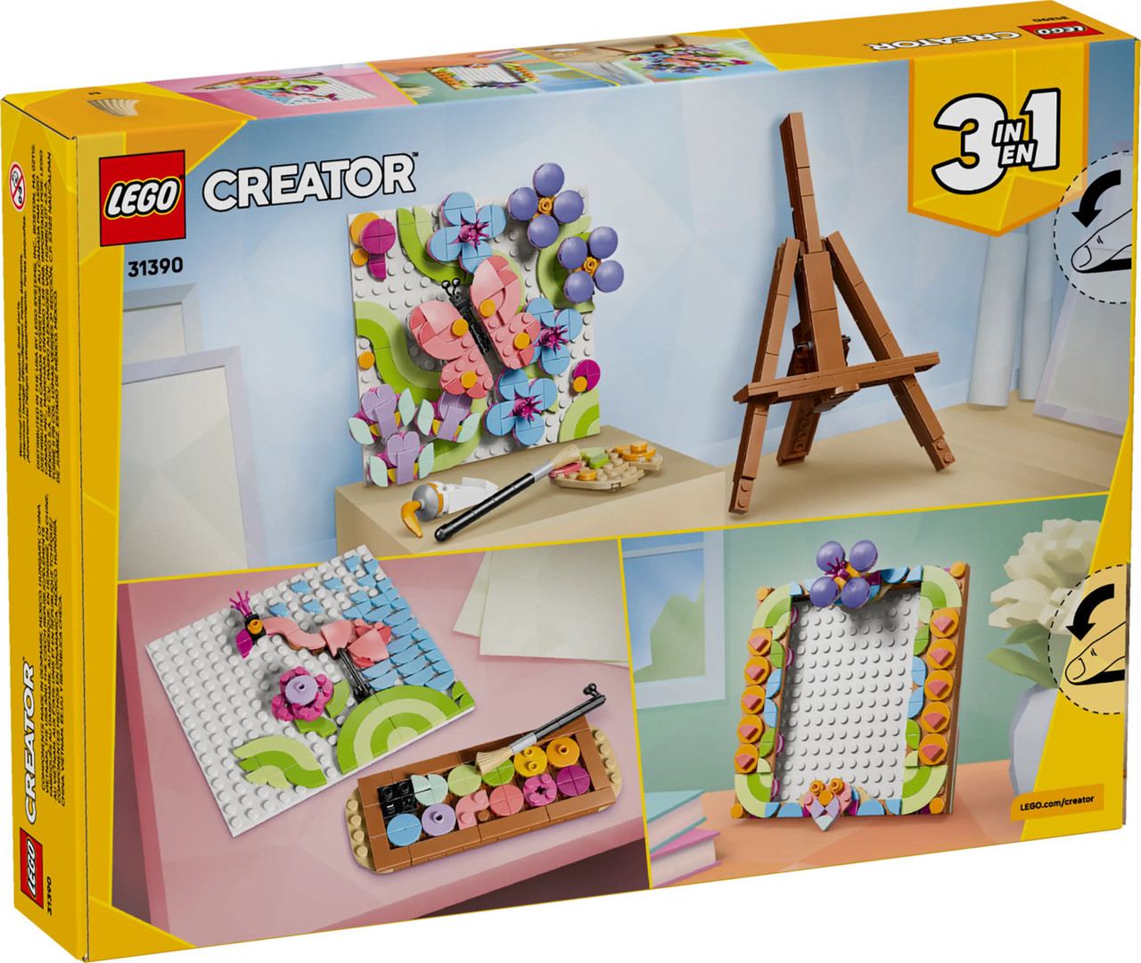 LEGO® Creator Floral Art Decor Painting 2