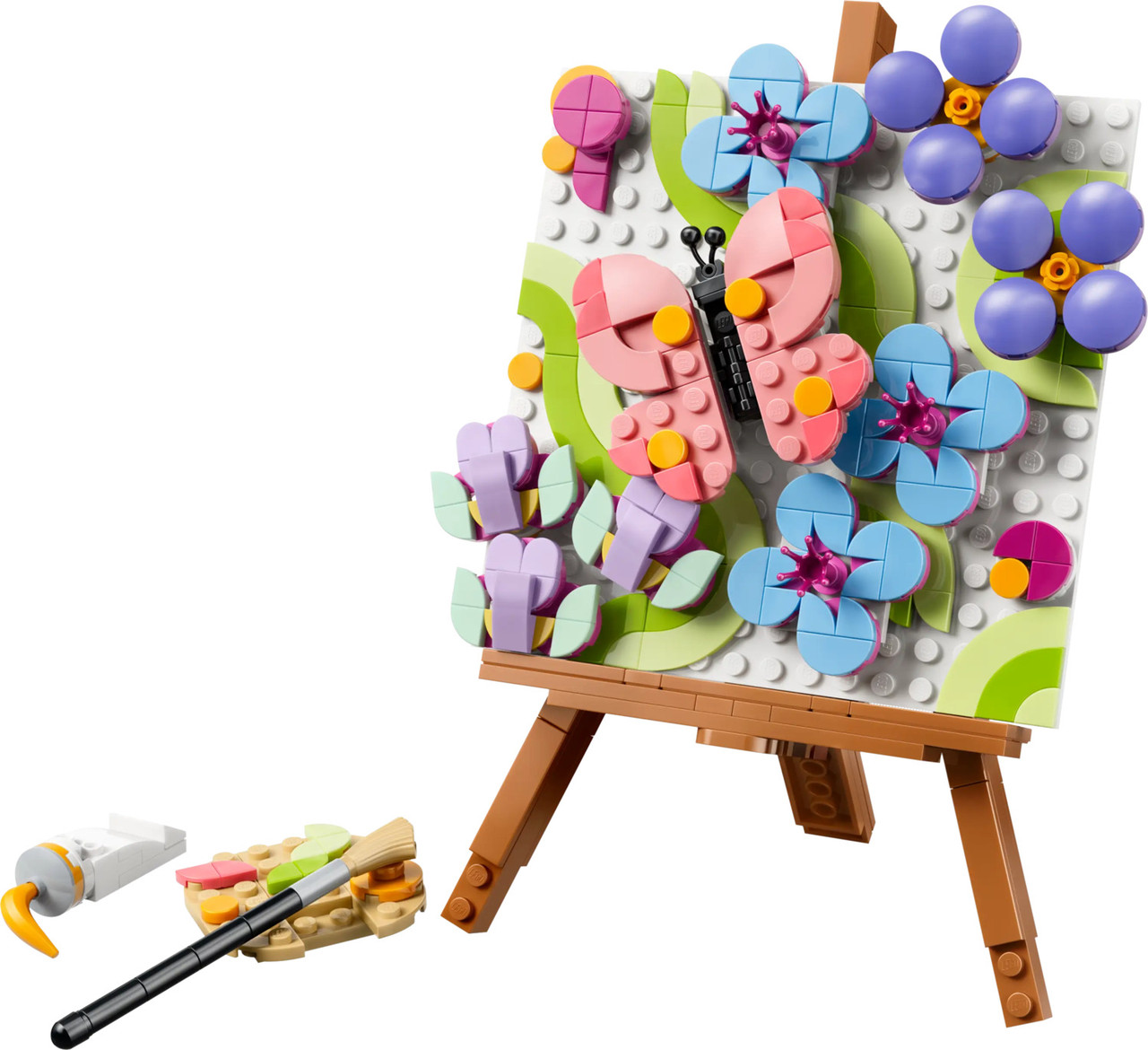 LEGO® Creator Floral Art Decor Painting 3