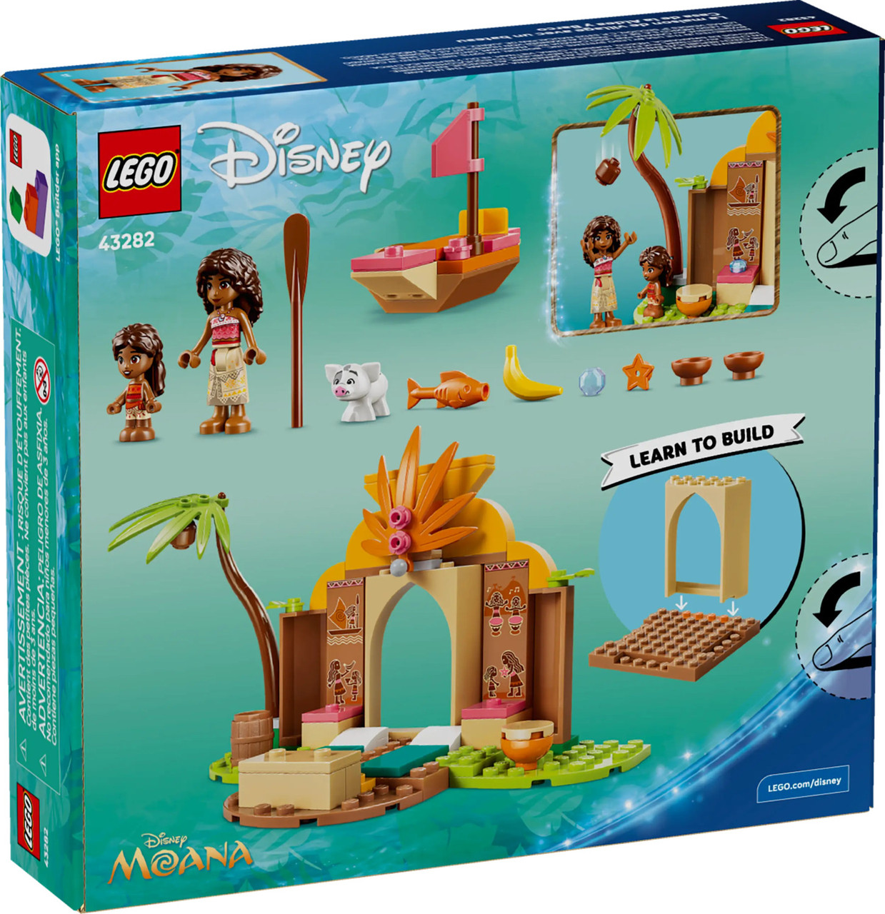 LEGO® ǀ Disney Moana Village House & Boat 2