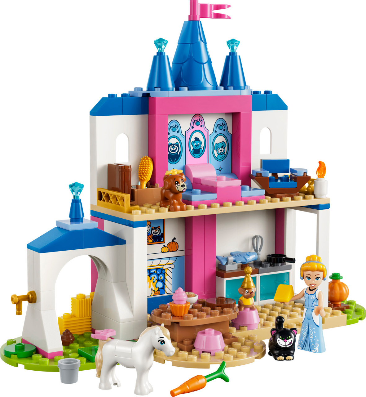 LEGO® ǀ Disney Princess Cinderella Animal Friends Castle 3