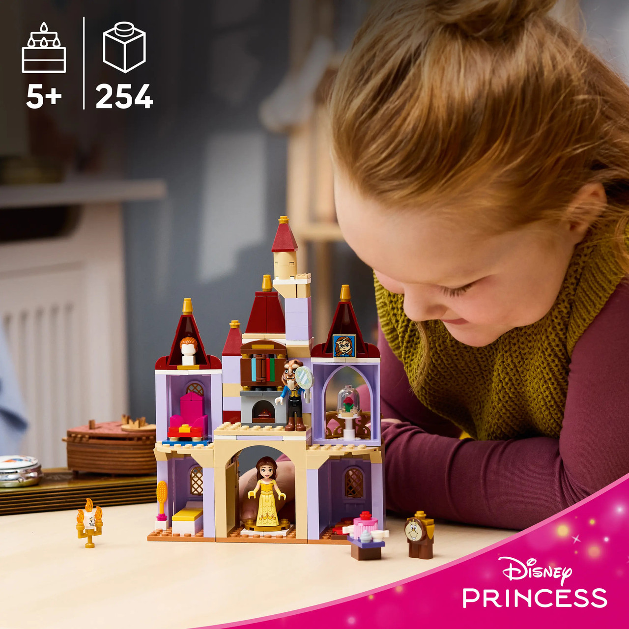 LEGO® ǀ Disney Princess Belle & the Beast’s Enchanted Castle 4