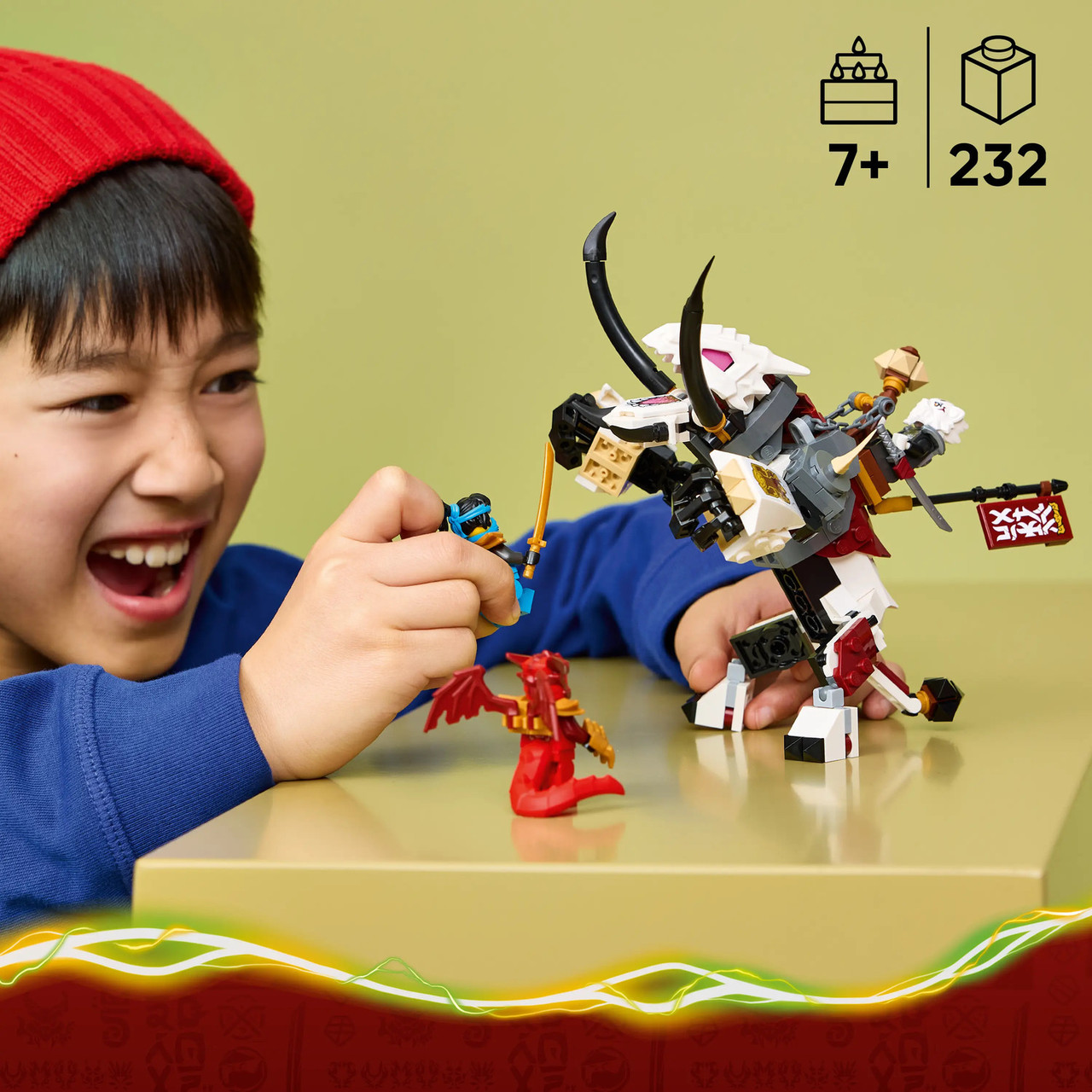 LEGO® NINJAGO® Zilvar and Grimtak the Dragon Beast 4