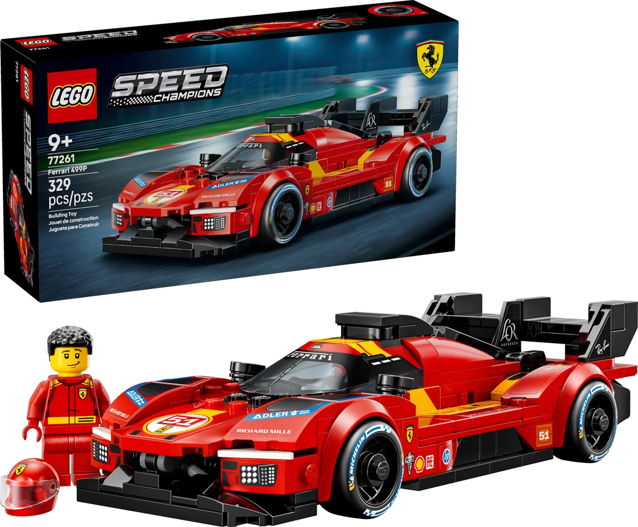 LEGO® Speed Champions Ferrari 499P 1