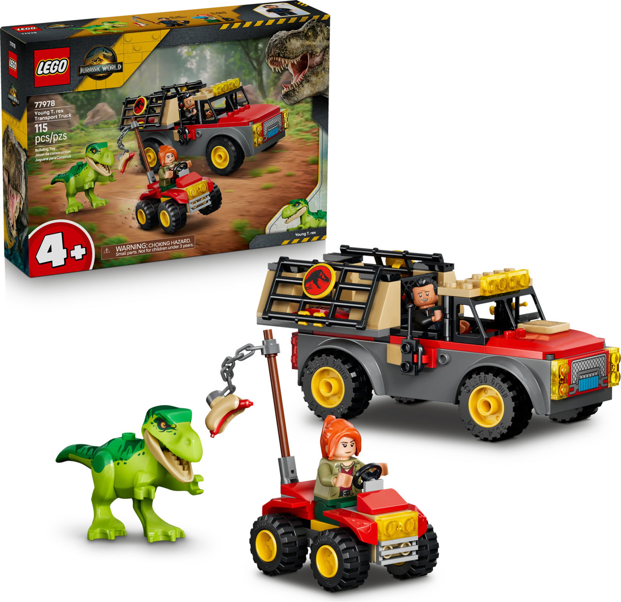 LEGO® Jurassic World Young T. rex Transport Truck 1