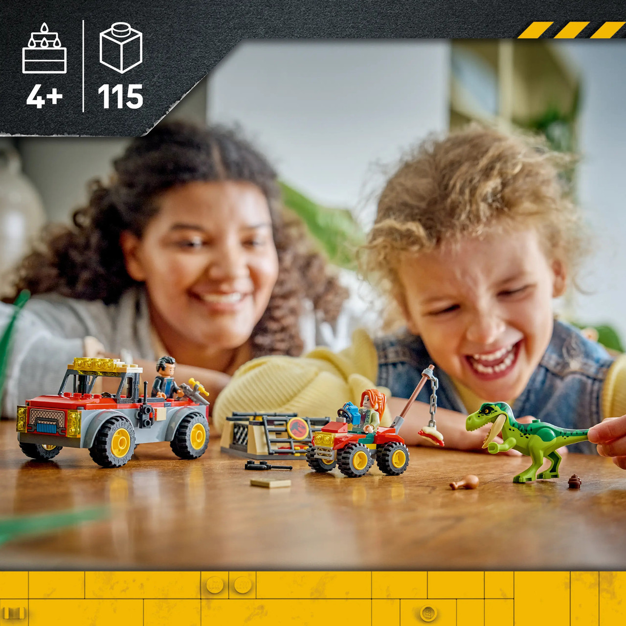 LEGO® Jurassic World Young T. rex Transport Truck 4