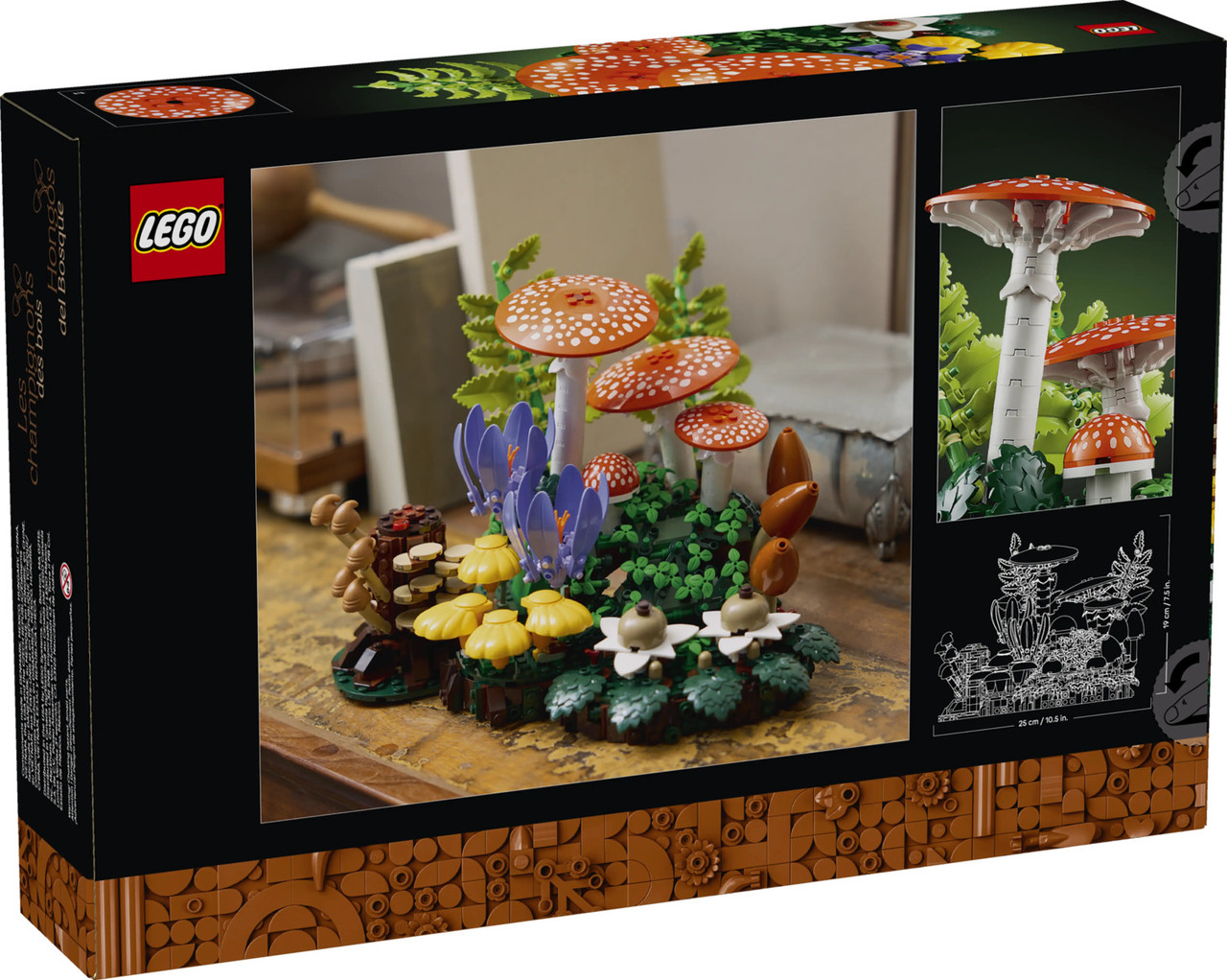 LEGO® Botanicals Woodland Mushrooms 2
