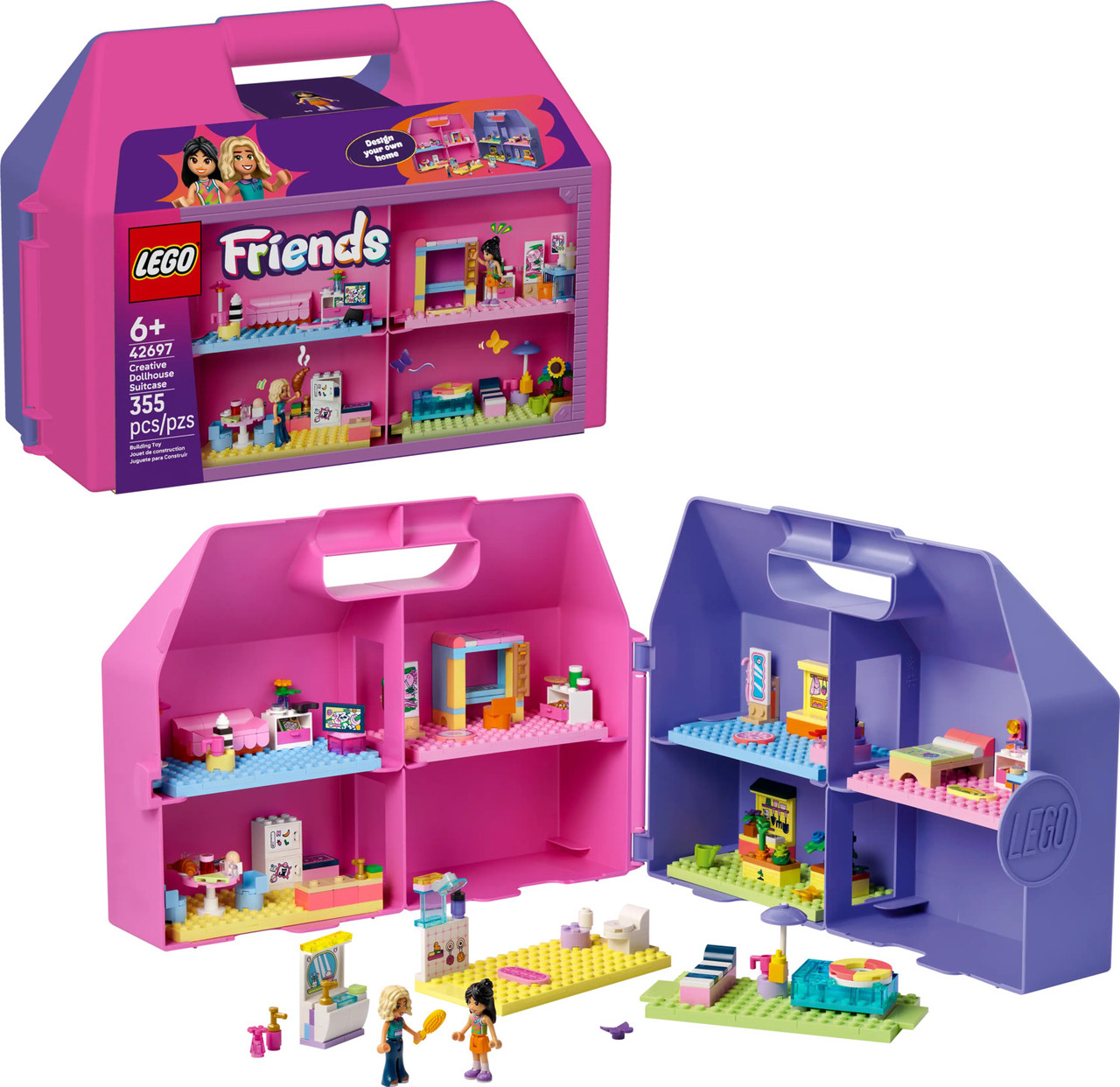 LEGO® Friends Creative Dollhouse Suitcase 1