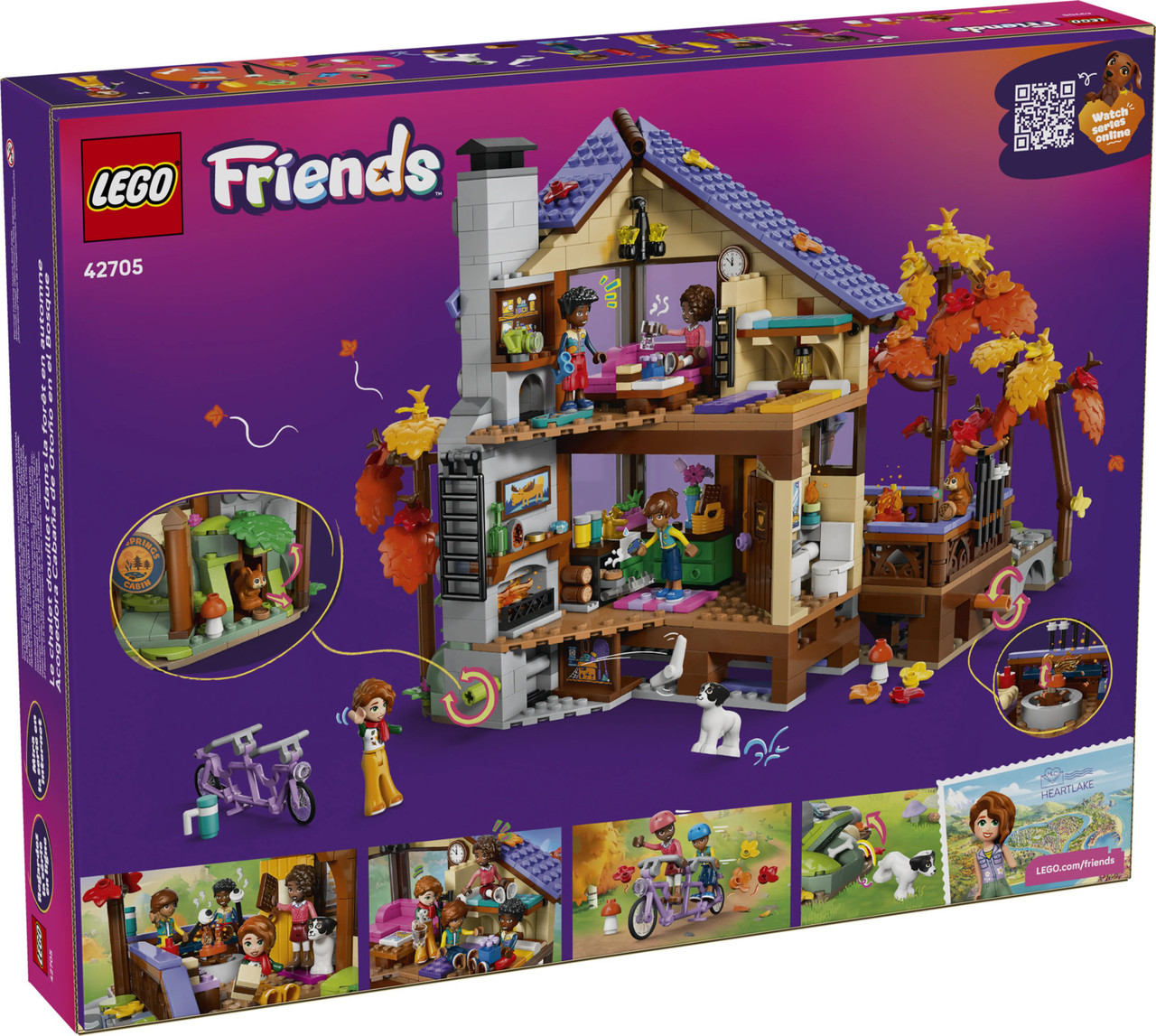LEGO® Friends Cozy Fall Forest Cabin 2