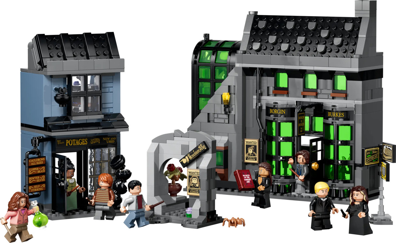 LEGO® Harry Potter™ Knockturn Alley™ Wizarding Shops 3