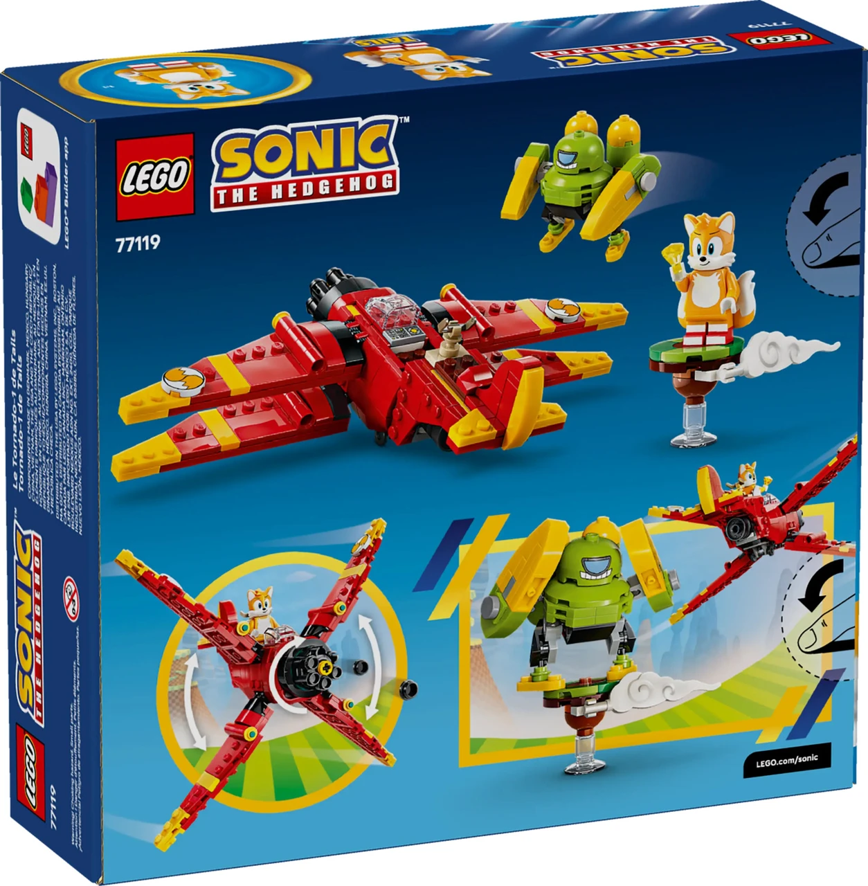 LEGO® Sonic the Hedgehog™ Tails’ Tornado-1 2