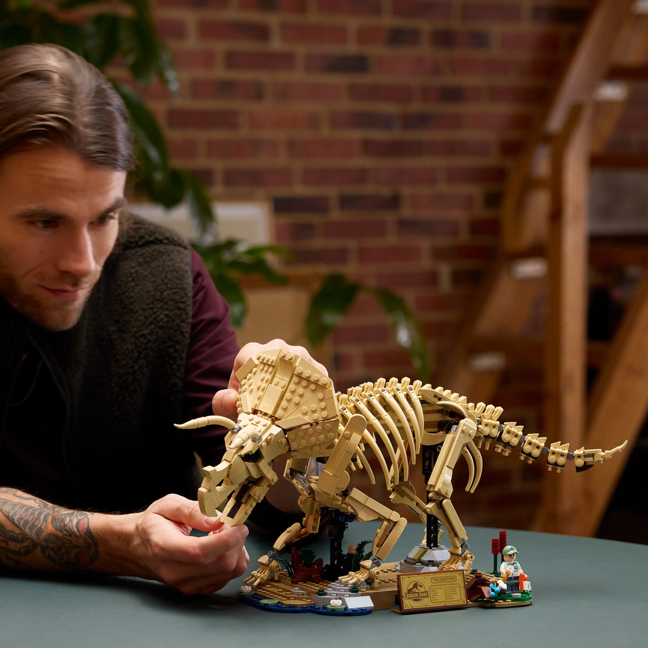 LEGO® Jurassic World Dinosaur Fossils: Triceratops 4