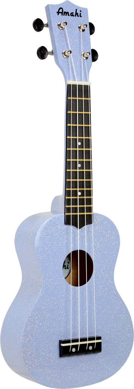 Amahi New Blue Glitter Ukulele 2