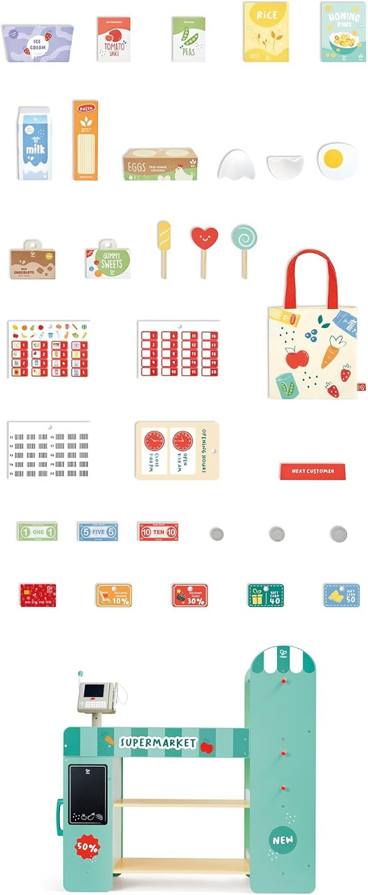 Smart And Wooden Supermarket