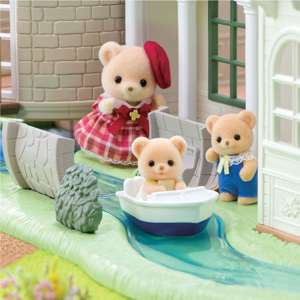 Calico Critters Red Roof Riverside Manor 2