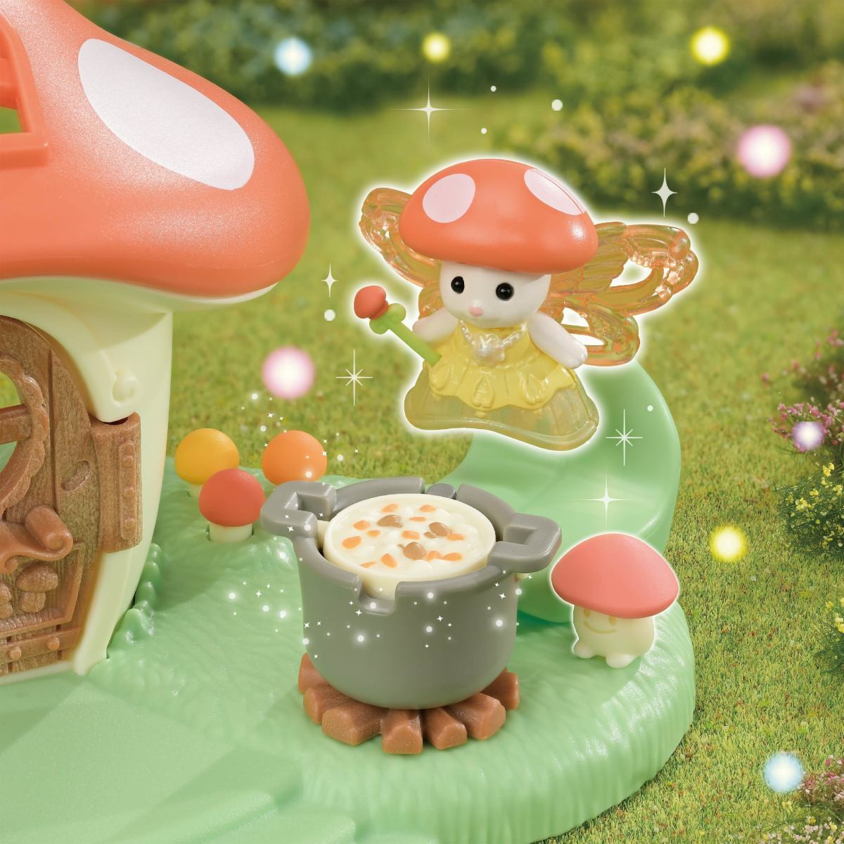 Calico Critters Fairy Mushroom House 4