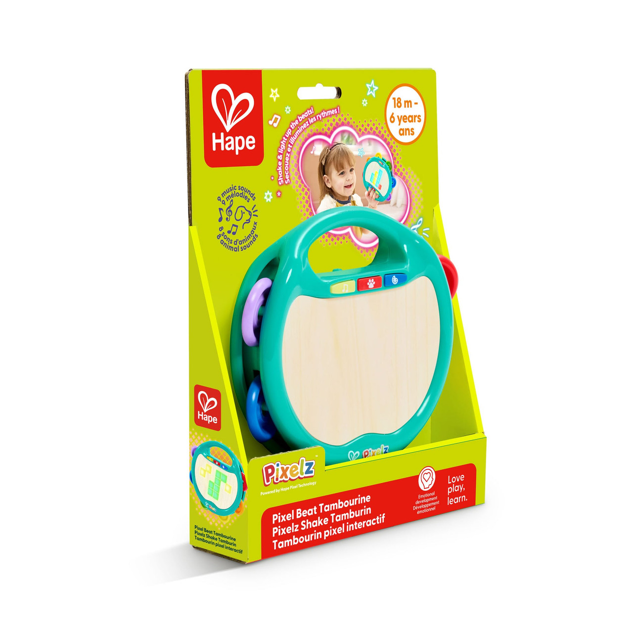 Shake And Tap Tambourine