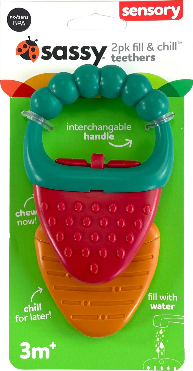 2 Pack Fill and Chill Teethers 1