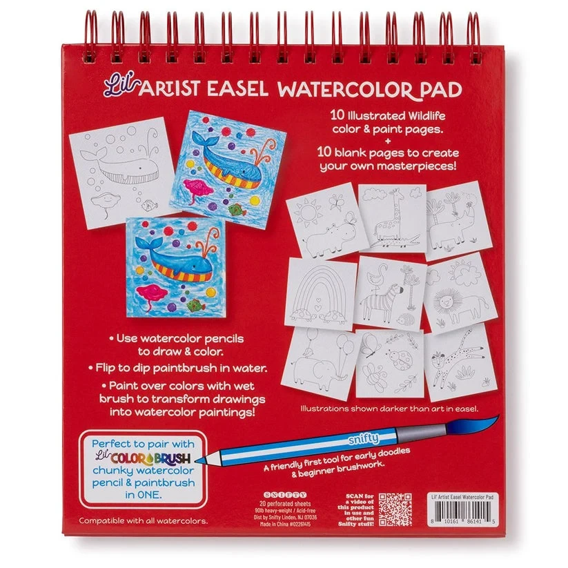 Lil Colorbrush Easel Watercolor Pad