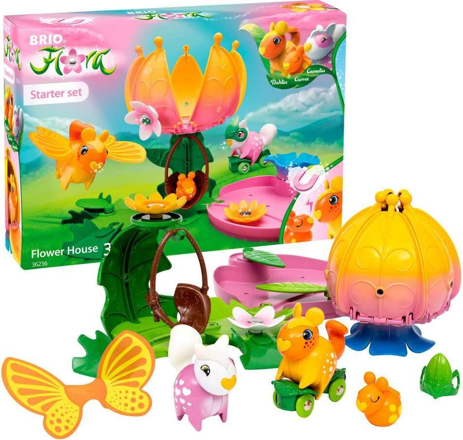 BRIO Flora: Flower House Set 1