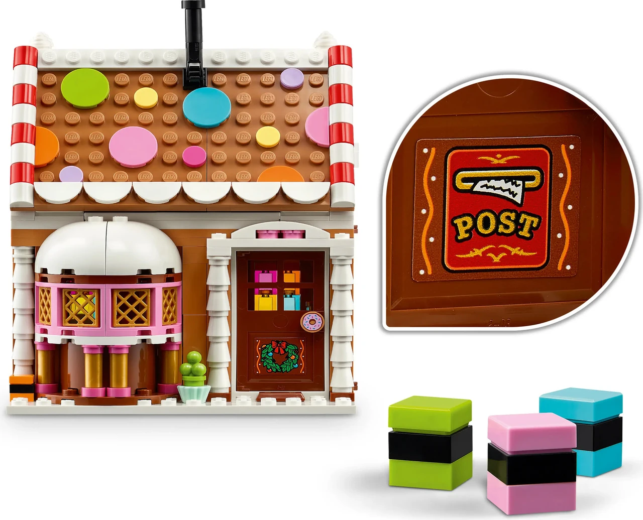LEGO® Festive Gingerbread House 5